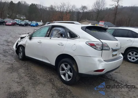 2012 Lexus Rx 350 from USA, damaged, VIN 2T2BK1BA4CC152383
